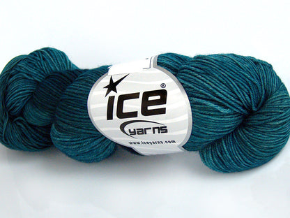 Hand Dyed Merino Extrafine Mosaic Blue fnt2-77191