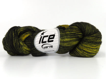 Hand Dyed Superwash Merino Green Shades fnt2-78148