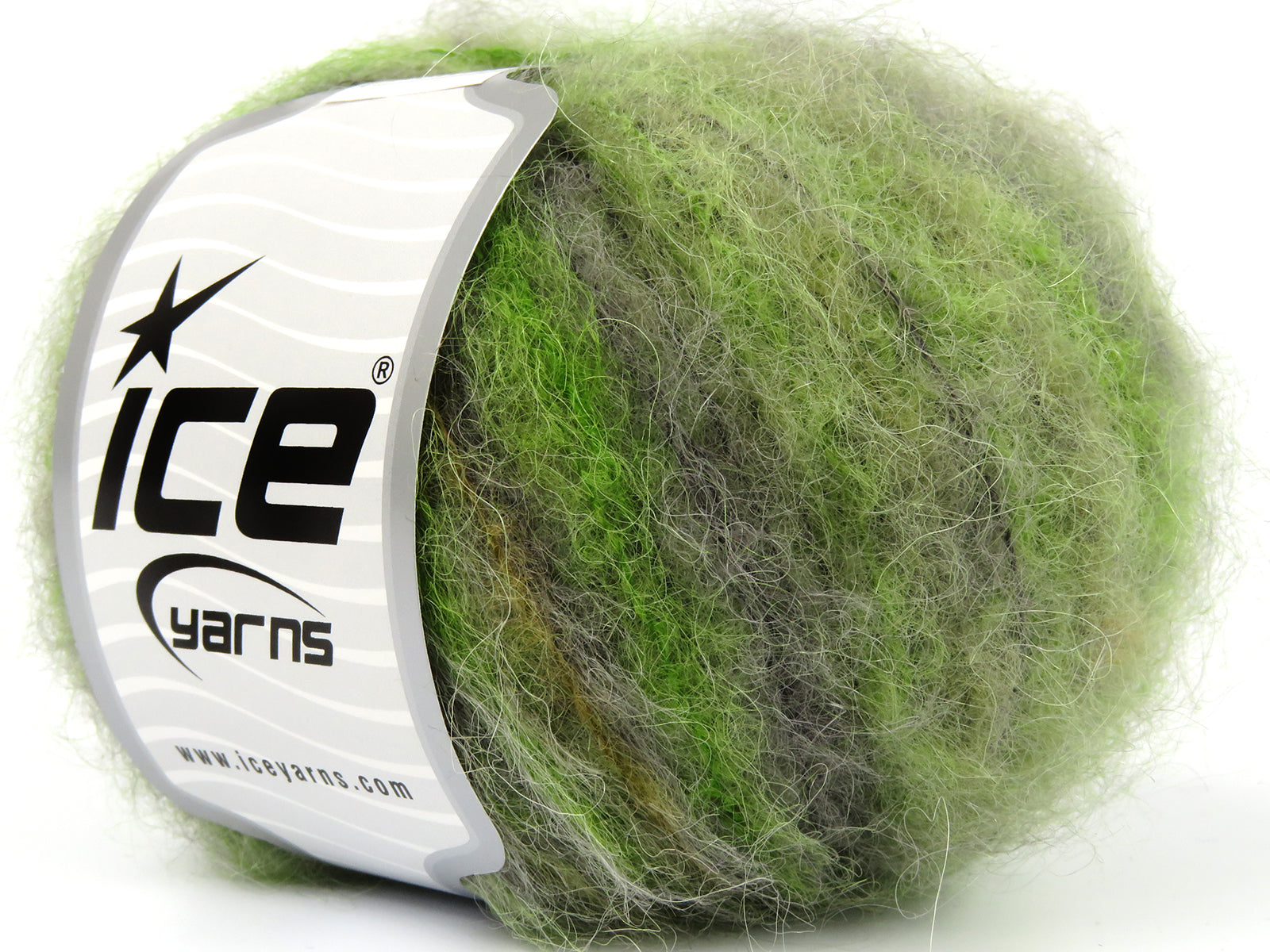 Kid Mohair Alpaca Color Green Shades, Grey, Camel, Orange fnt2-78231