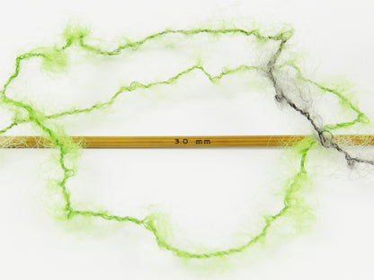 Kid Mohair Alpaca Color Green Shades, Grey, Camel, Orange fnt2-78231