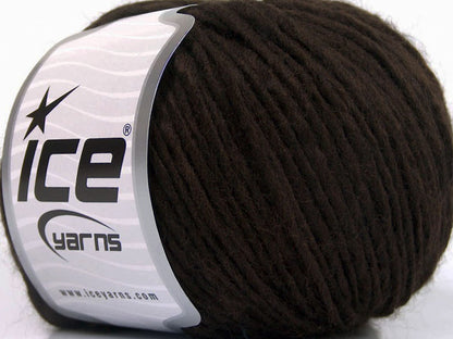 Kim Wool Dark Brown fnt2-78523