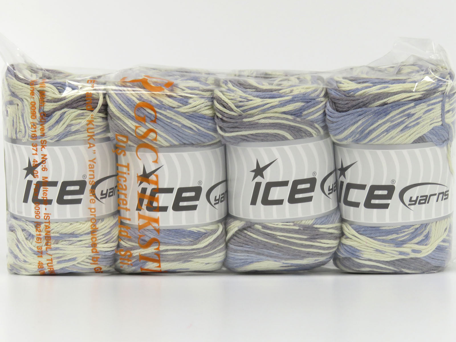 Jacquard Cotton Cream, Grey, Blue fnt2-78539