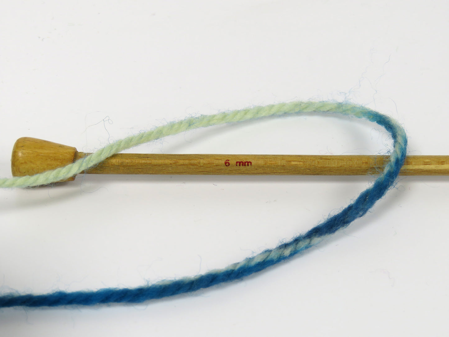 Organic Wool Bulky Hand Paint