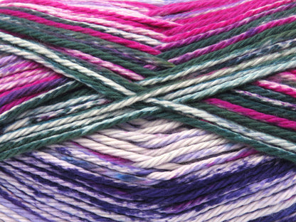 Noble Cotton Print Purple Shades, Pink Shades, Beige, Green fnt2-80072