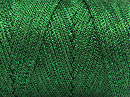 Macrame Bulky Glitz Green fnt2-81225