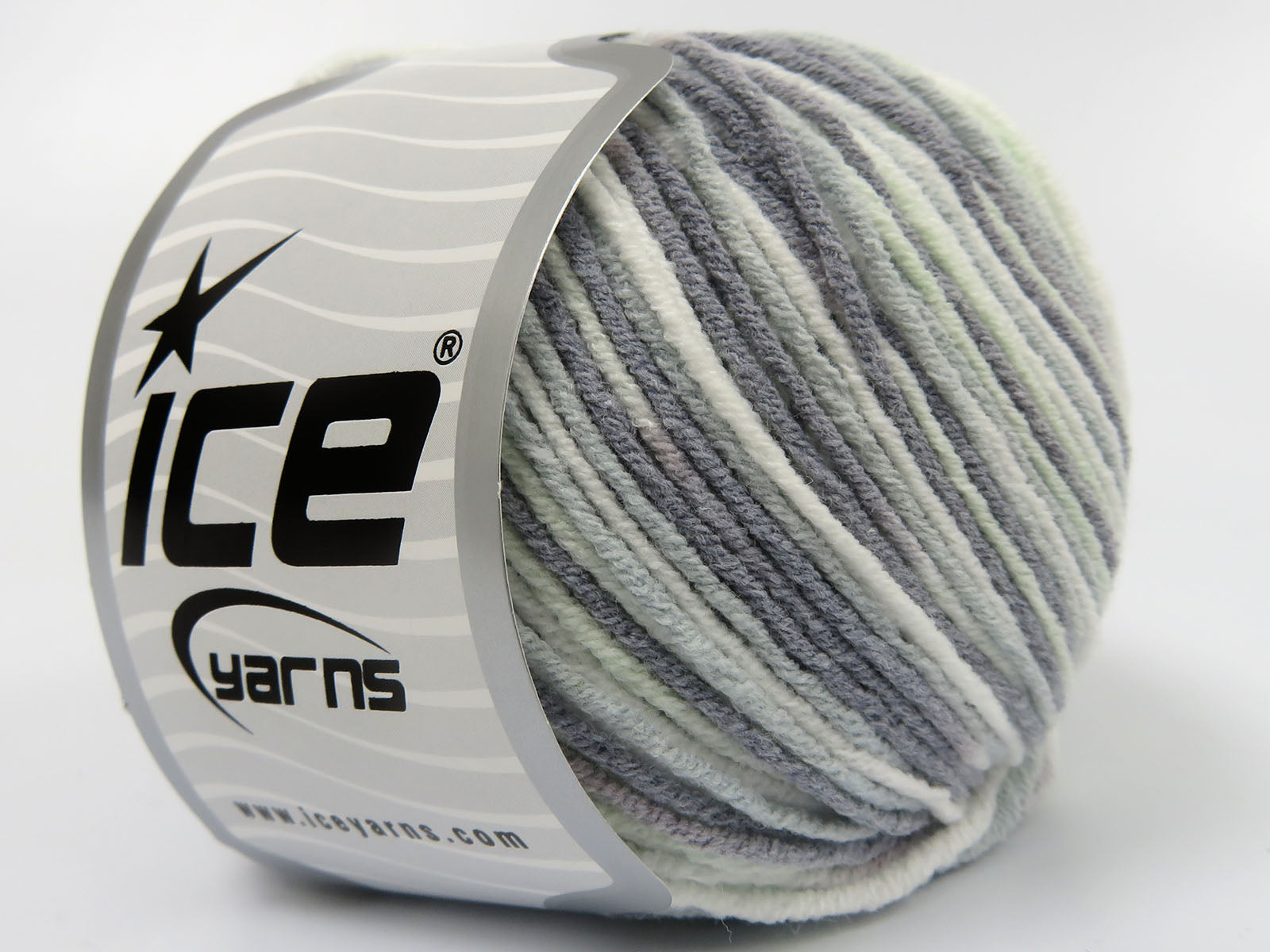 Lorena Pastel Grey Shades, Mint Green, White fnt2-82144