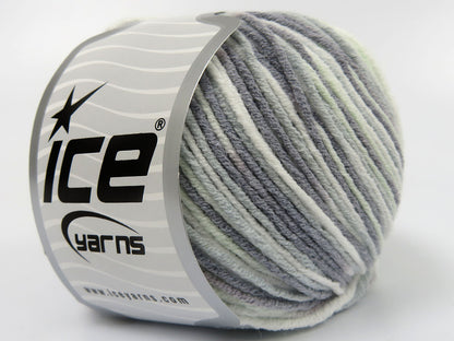 Lorena Pastel Grey Shades, Mint Green, White fnt2-82144