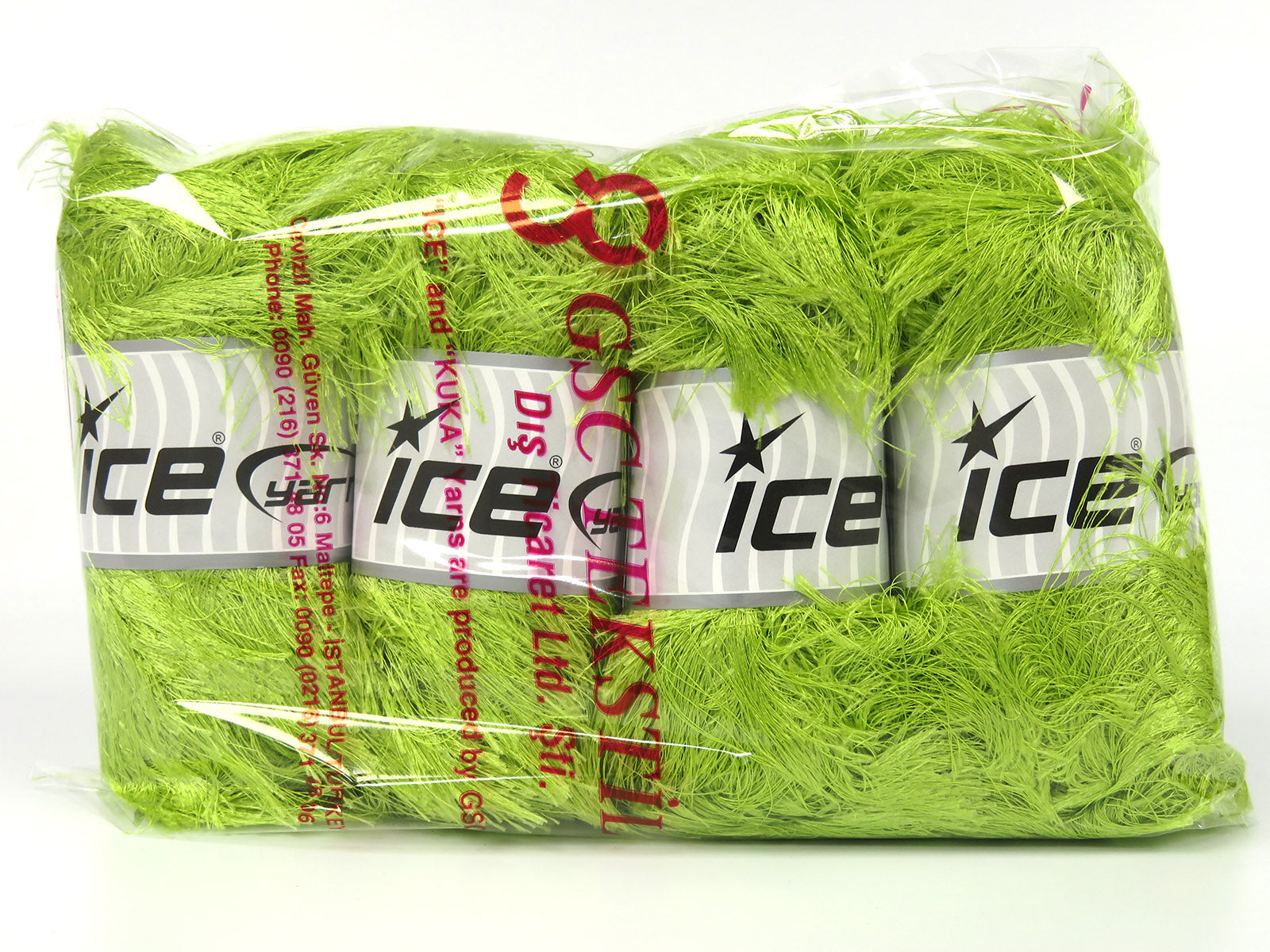 Long Eyelash 100gr Apple Green Sku:fnt2-82395