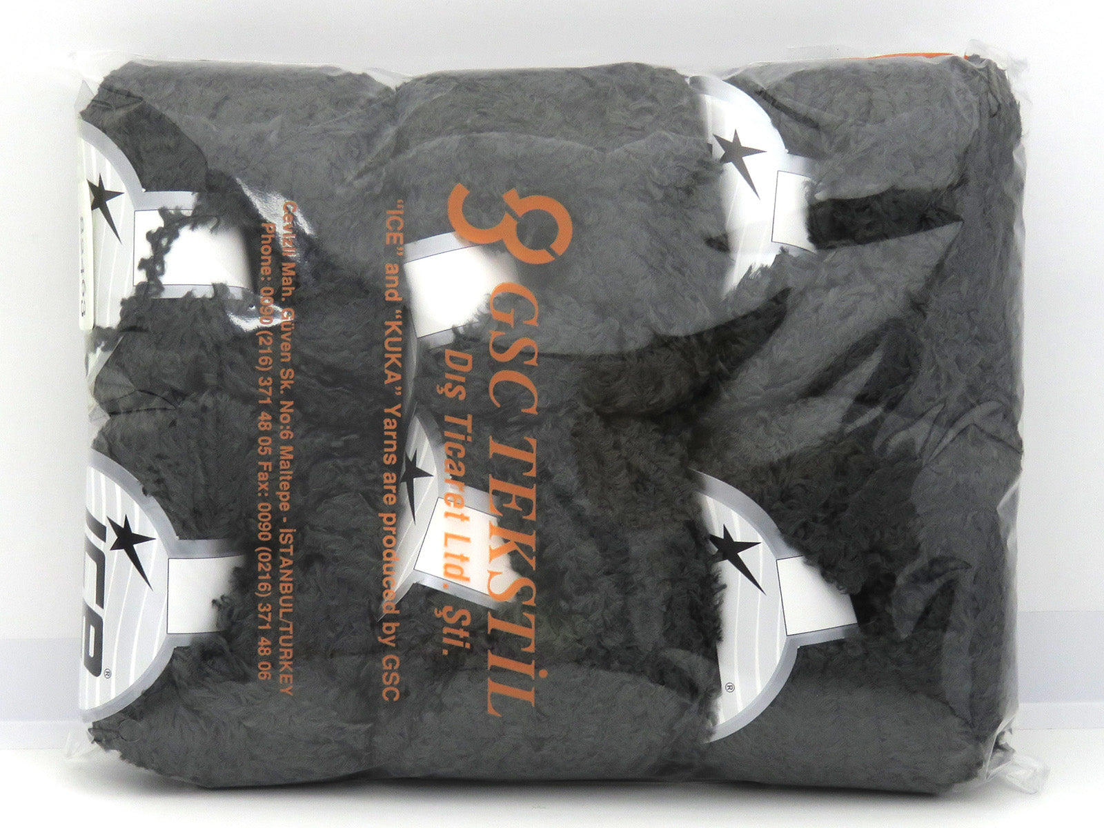 Viscose Fur Bluish Grey Sku:fnt2-82463