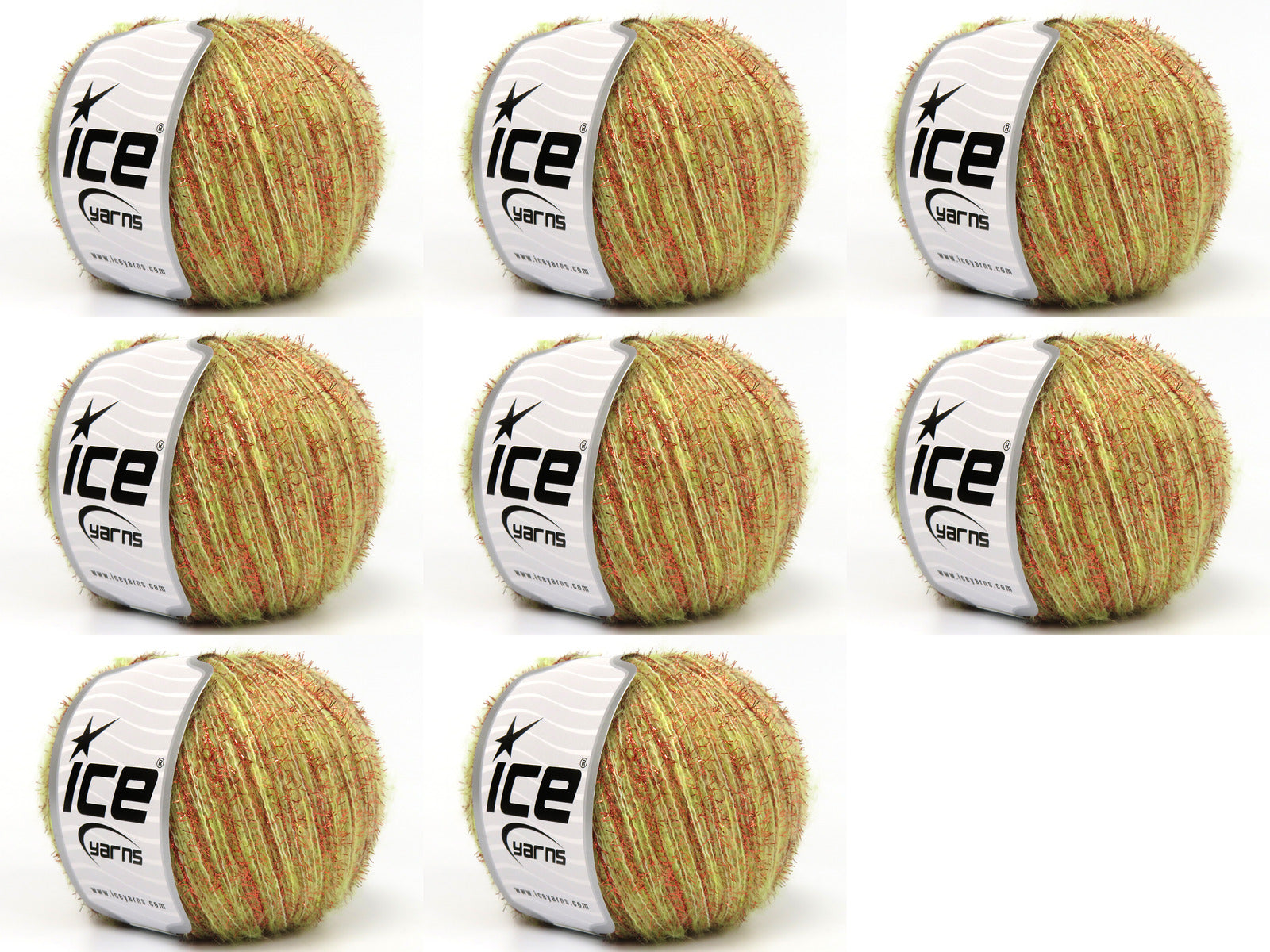 Tommy Wool Glitz Light Green, Copper fnt2-83472