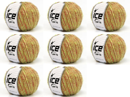 Tommy Wool Glitz Light Green, Copper fnt2-83472