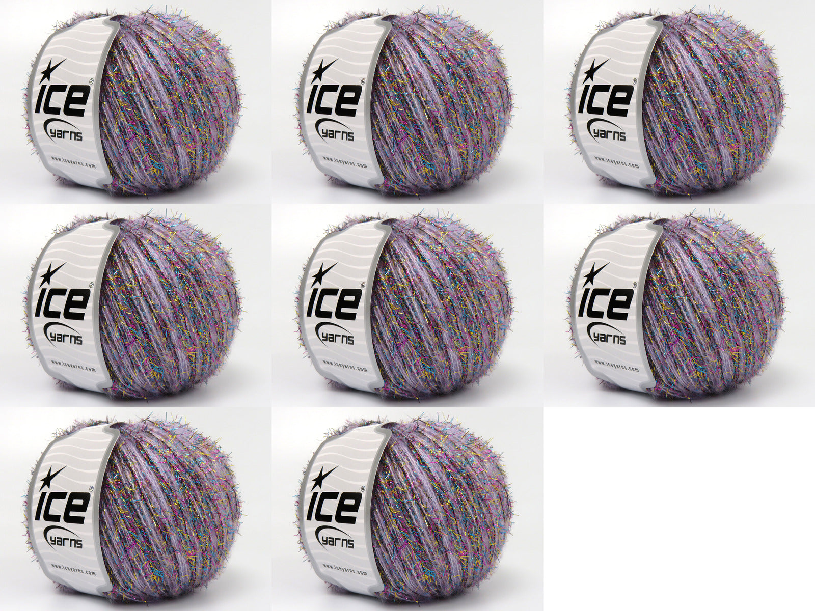 Tommy Wool Glitz Light Lilac, Black, Turquoise, Pink, Gold fnt2-83478