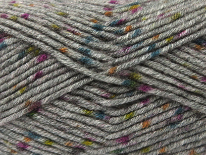 Nice Baby Tweed Grey Shades, Purple, Turquoise, Green Shades fnt2-83488