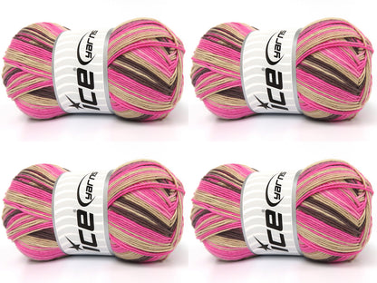 Cotton Magic Pink Shades, Camel Shades fnt2-83587