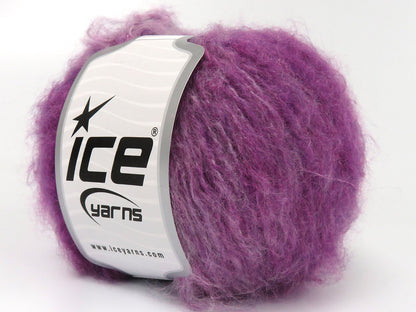 Chancy Mohair Ecru, Purple Shades fnt2-83610