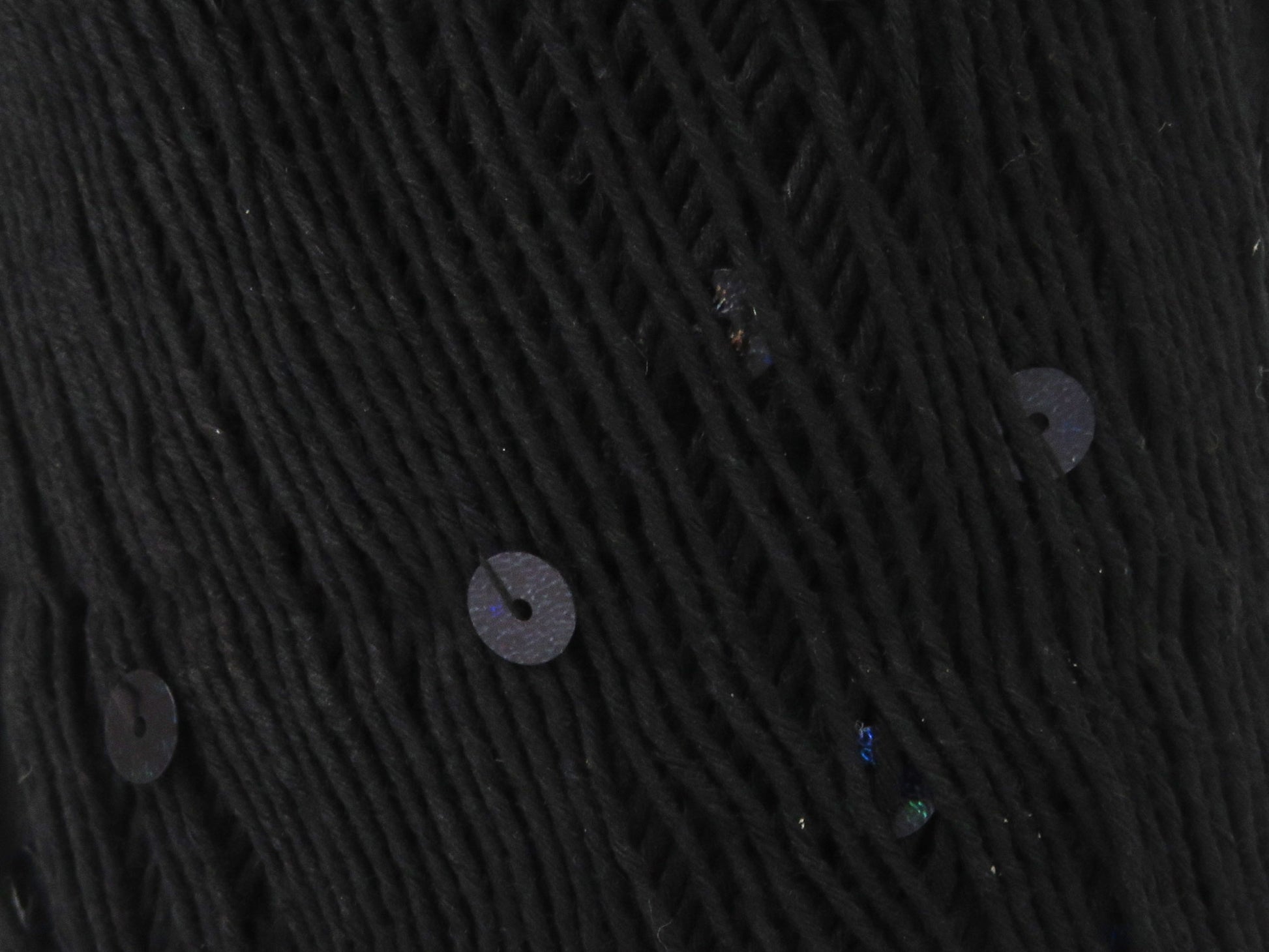 Cotton Paillette Fine Black  fnt2-83769