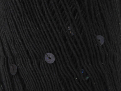 Cotton Paillette Fine Black  fnt2-83769