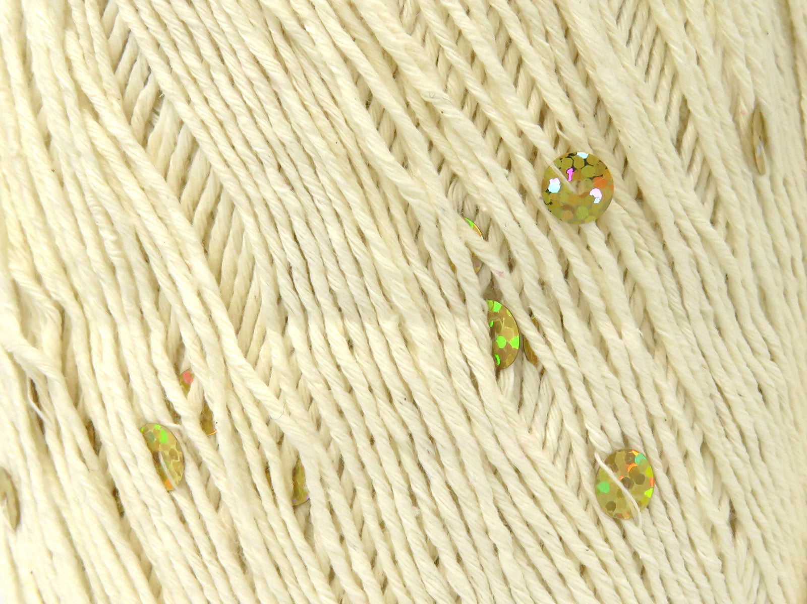 Cotton Paillette Fine Cream  fnt2-83773