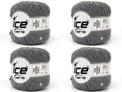 Cotton Paillette Fine Light Grey  fnt2-83777