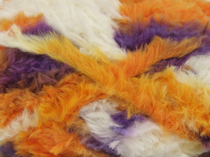 Bunny Fur Multicolor Purple, Orange, White fnt2-83861