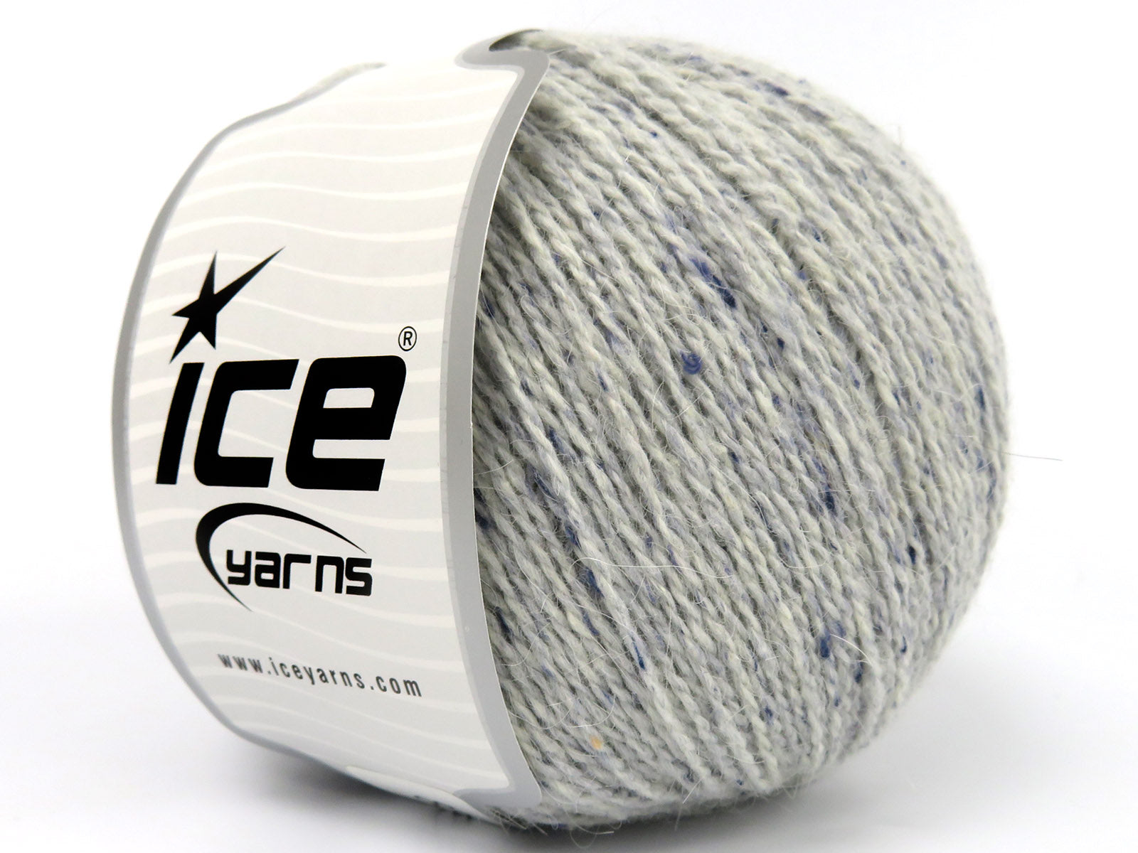 Baby Alpaca Tweed Light Grey, Light Blue fnt2-83922