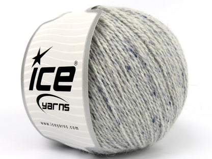 Baby Alpaca Tweed Light Grey, Light Blue fnt2-83922