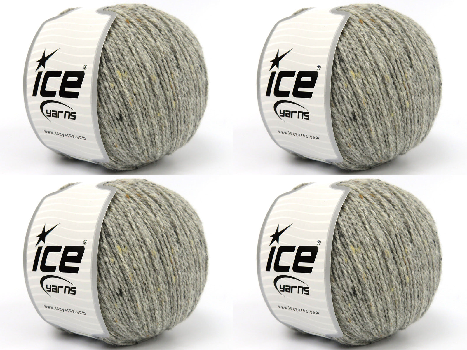 Baby Alpaca Tweed Grey Shades fnt2-83923