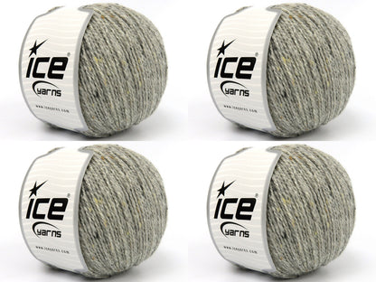 Baby Alpaca Tweed Grey Shades fnt2-83923