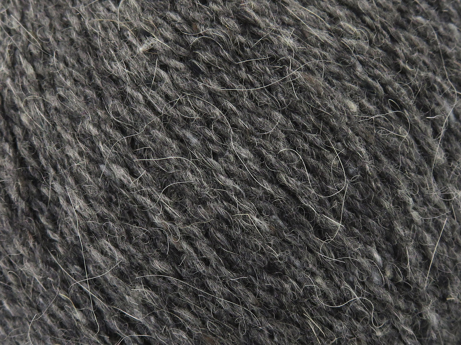 Baby Alpaca Tweed Dark Grey fnt2-83925