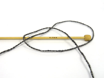 Baby Alpaca Tweed Dark Grey fnt2-83925