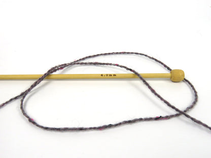 Baby Alpaca Tweed Grey, Light Maroon fnt2-83926