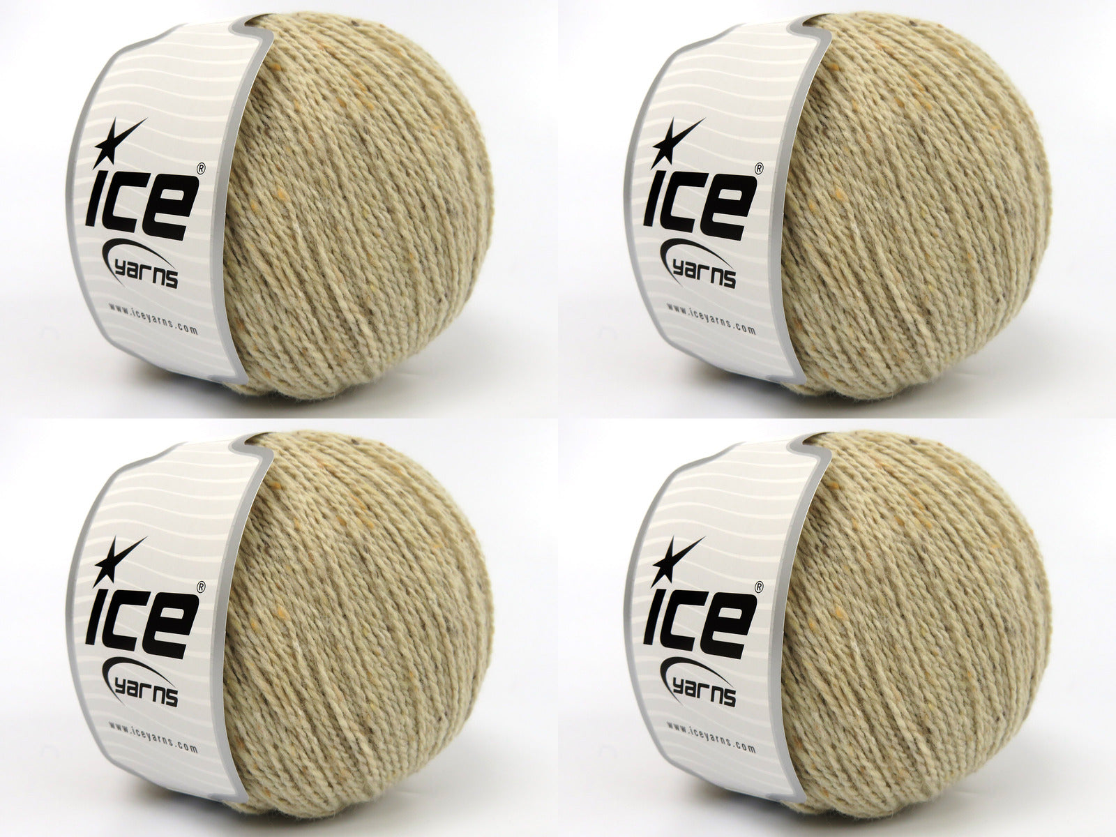 Baby Alpaca Tweed Dark Cream fnt2-83927