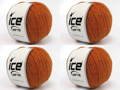 Baby Alpaca Tweed Orange fnt2-83930