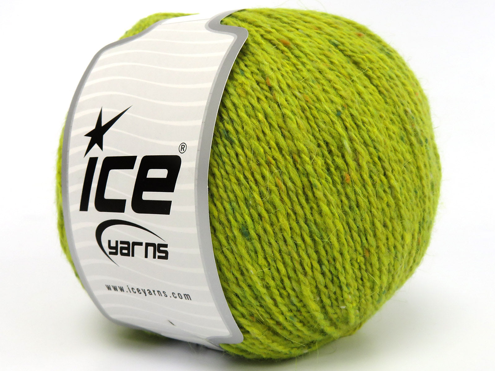 Baby Alpaca Tweed Pistachio Green fnt2-83932