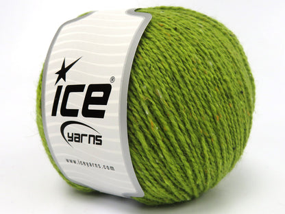 Baby Alpaca Tweed Light Green fnt2-83933