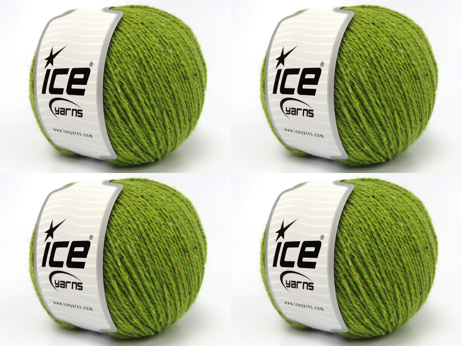 Baby Alpaca Tweed Light Green fnt2-83933