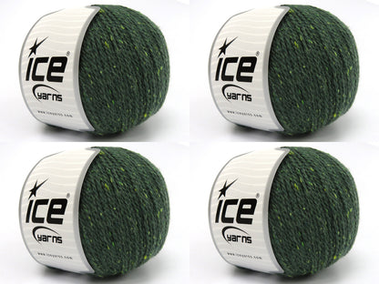 Baby Alpaca Tweed Jungle Green fnt2-83934