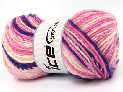Anatolia Wool Cord Pink Shades, Purple fnt2-83959
