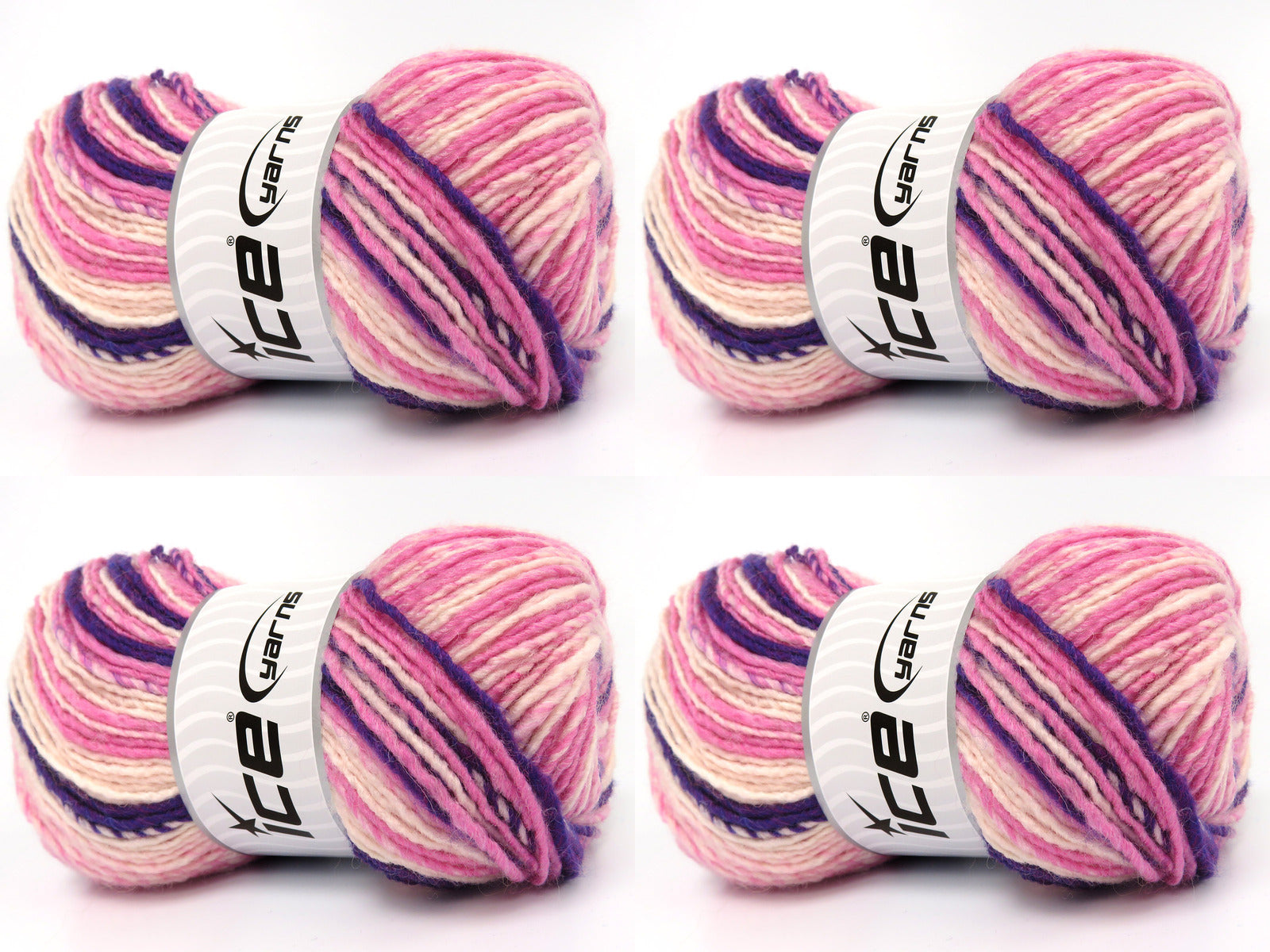 Anatolia Wool Cord Pink Shades, Purple fnt2-83959