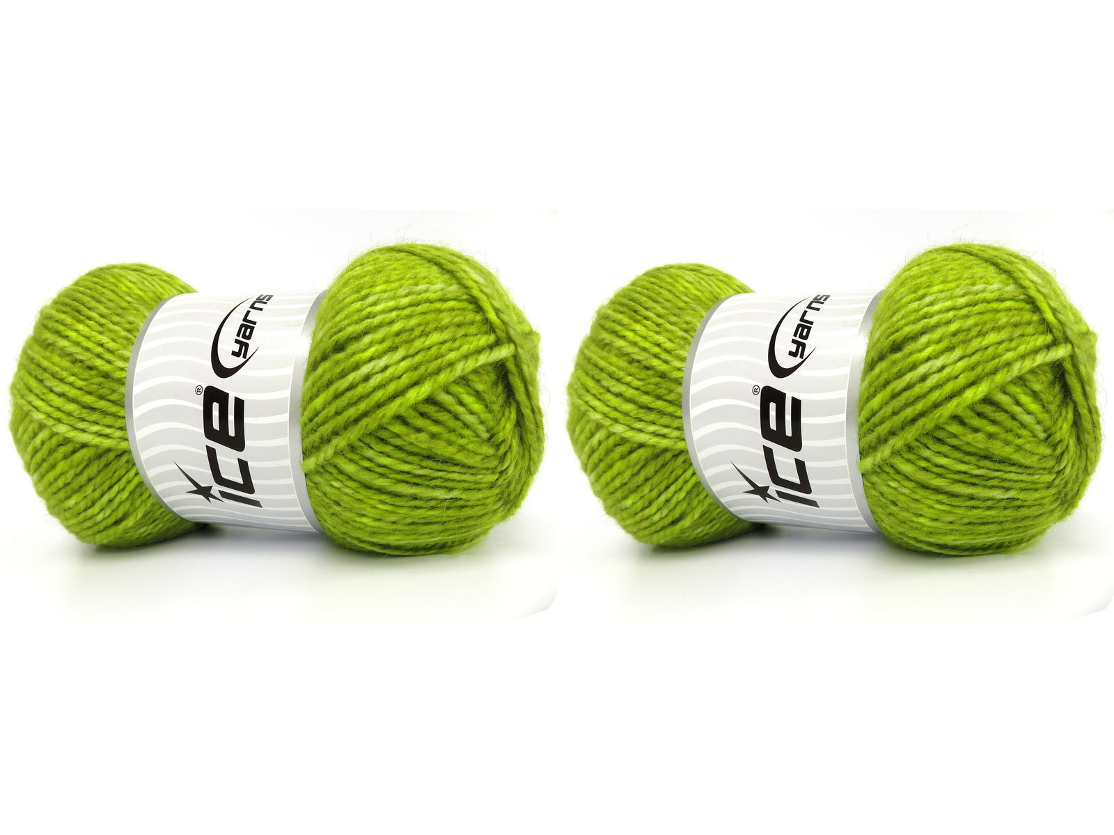 Jeans Wool Bulky Olive Green Melange fnt2-83966