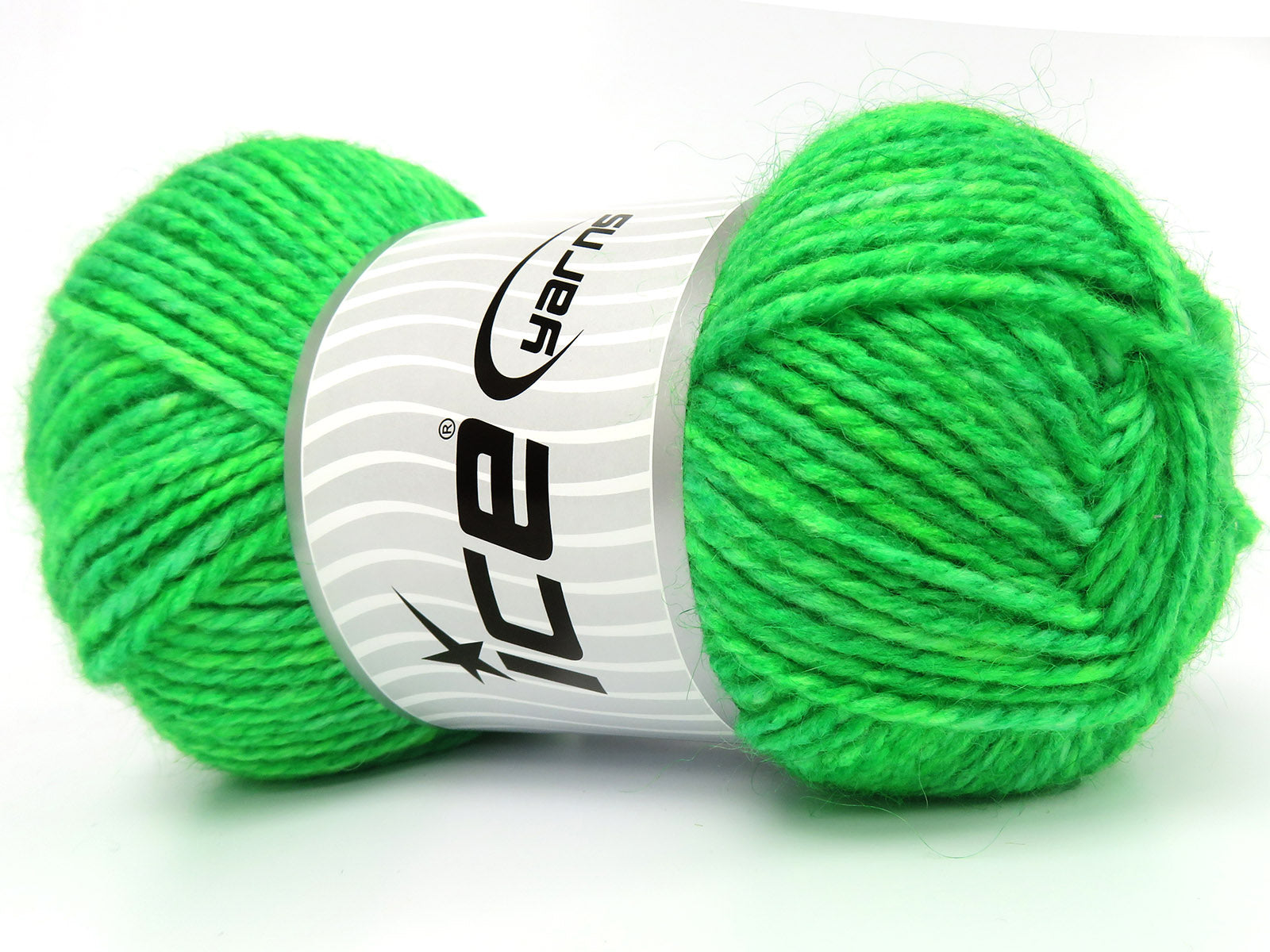 Jeans Wool Bulky Green Melange fnt2-83967