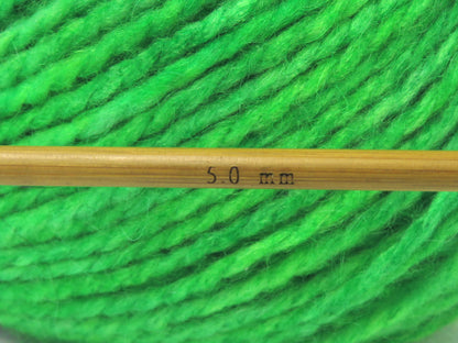 Jeans Wool Bulky Green Melange fnt2-83967