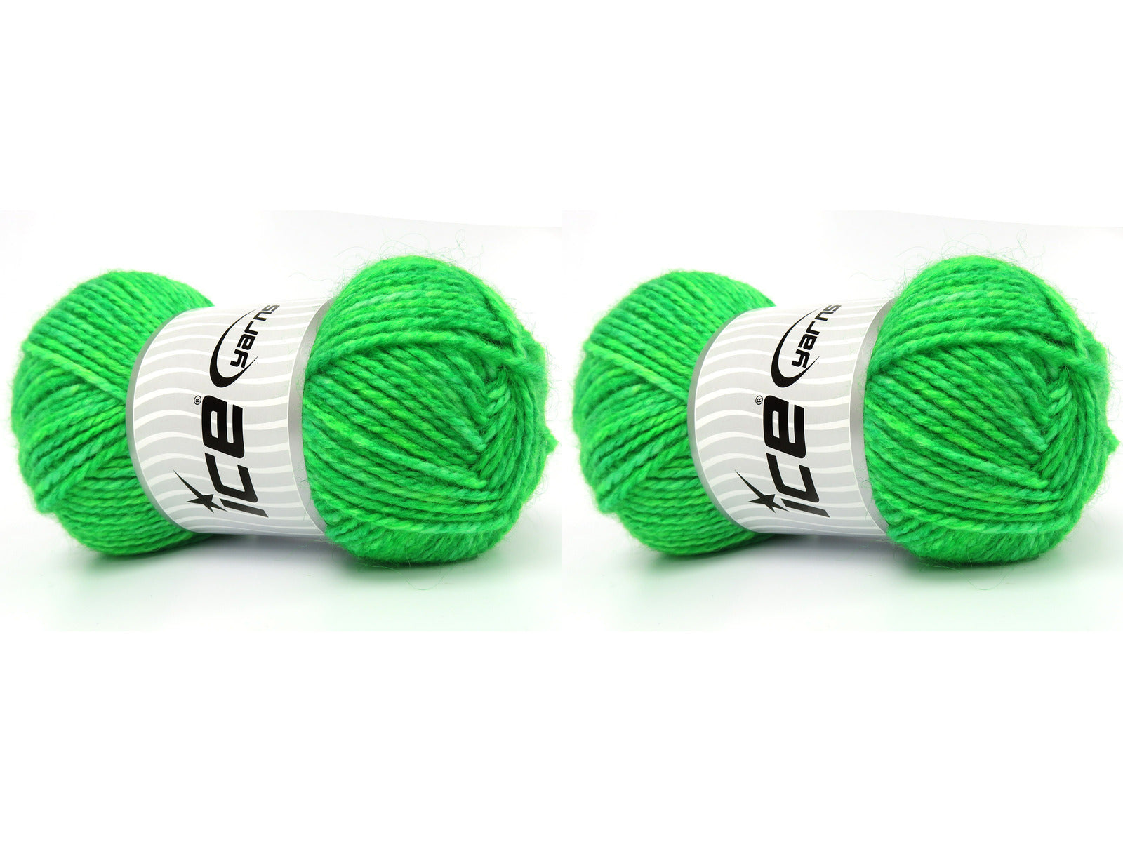 Jeans Wool Bulky Green Melange fnt2-83967