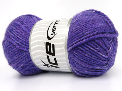 Jeans Wool Bulky Purple Melange fnt2-83970