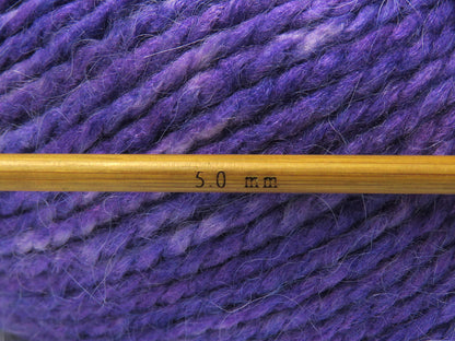 Jeans Wool Bulky Purple Melange fnt2-83970