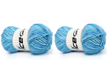 Jeans Wool Bulky Turquoise Shades fnt2-83971