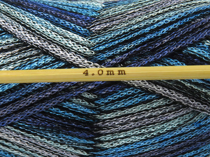 Starry Night Blue Shades, Silver Grey fnt2-84011