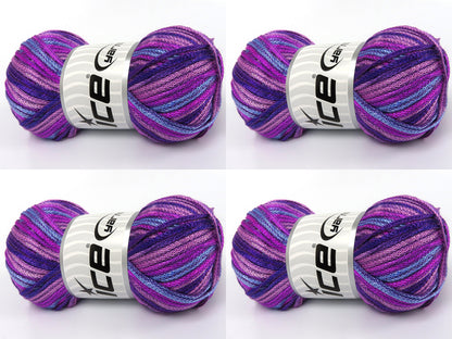 Starry Night Pink Shades, Lilac, Light Blue fnt2-84013