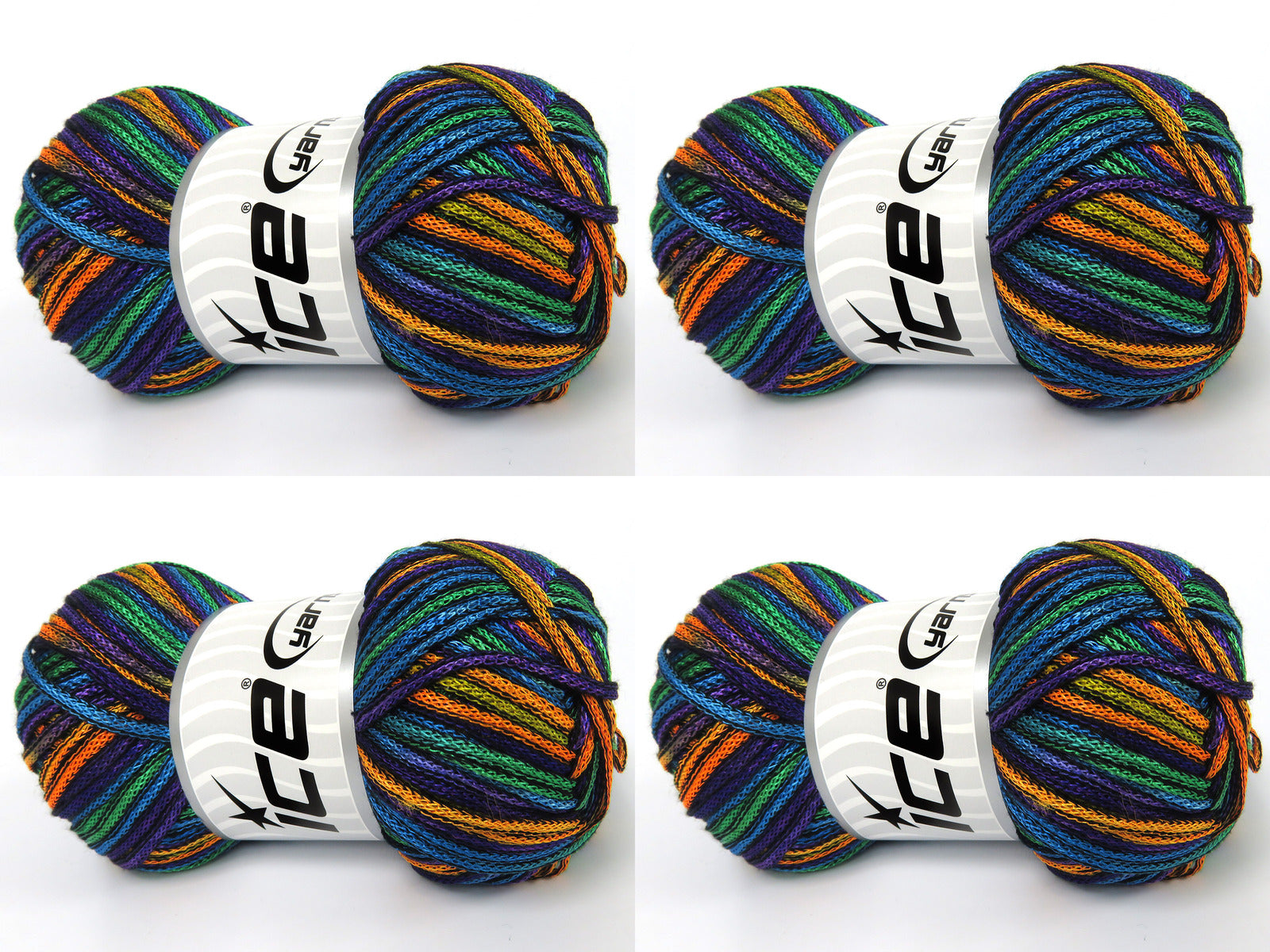 Starry Night Turquoise, Green, Purple, Gold, Blue fnt2-84016