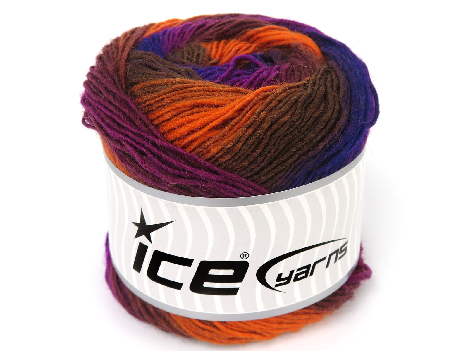 Cakes Magic Sock Purple Shades, Orange, Brown fnt2-84031